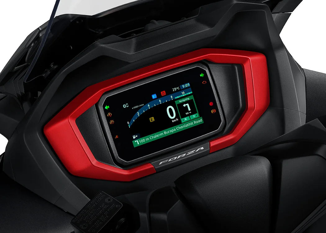 Honda NEW FORZA350 — หน้าจอเรือนไมล์